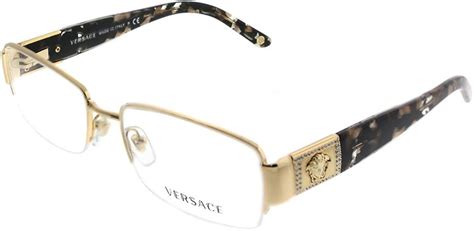 gold versace glasses|clear and gold versace glasses.